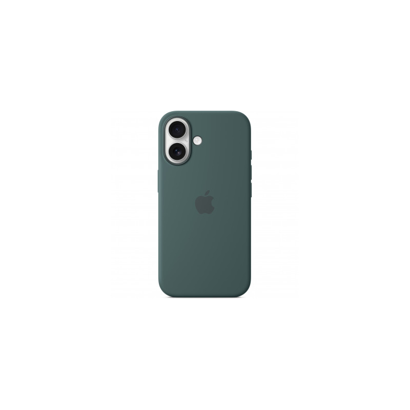 Apple MYY83ZM/A Silicone Case avec MagSafe for Apple iPhone 16 - Lake Green